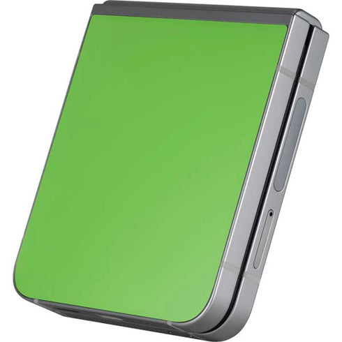 Green Galaxy Z Flip6 Skin